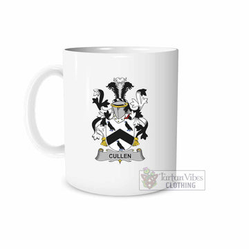 Cullen Irish Clan Coat of Arms Ceramic Mug