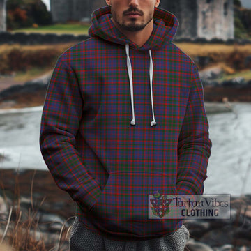 Cumming Tartan Cotton Hoodie