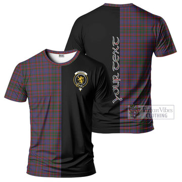 Cumming Tartan T-Shirt with Family Crest and Half Of Me Style