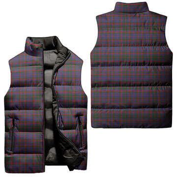 Cumming Tartan Sleeveless Puffer Jacket