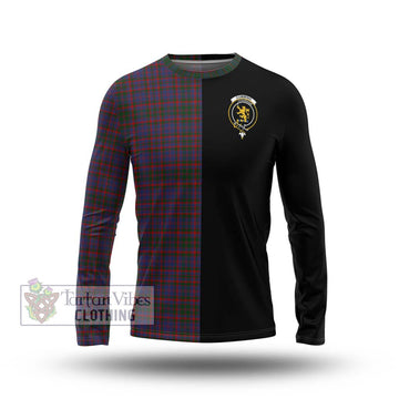 Cumming Tartan Long Sleeve T-Shirt with Family Crest and Half Of Me Style