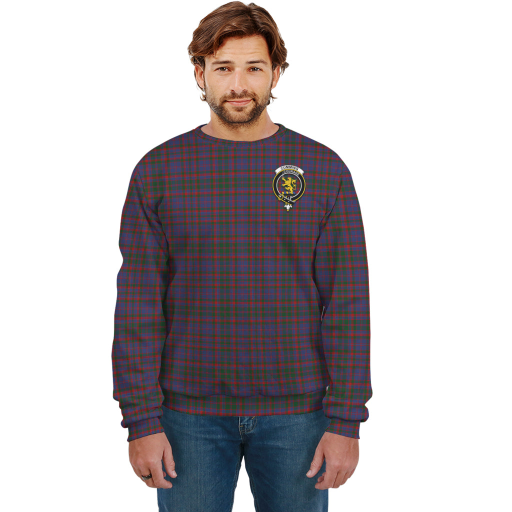 Cumming Tartan Sweatshirt with Family Crest Unisex - Tartan Vibes Clothing