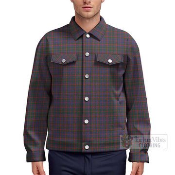 Cumming Tartan Unisex Lapel Cotton Jacket