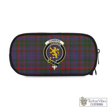 Cumming Tartan Pen and Pencil Case with Family Crest