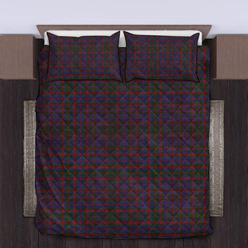 Cumming Tartan Quilt Bed Set