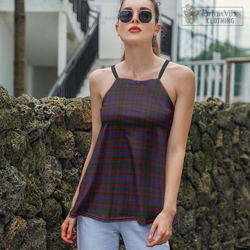 Cumming Tartan Loose Halter Neck Camisole