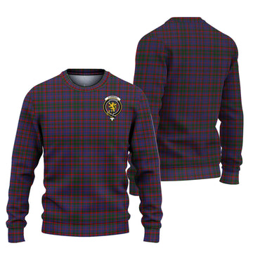 Cumming Tartan Ugly Sweater with Family Crest