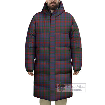 Cumming Tartan Long Down Jacket