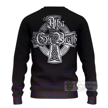 Cumming Tartan Ugly Sweater Featuring Alba Gu Brath Family Crest Celtic Inspired