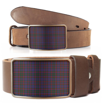 Cumming Tartan Belt Buckles