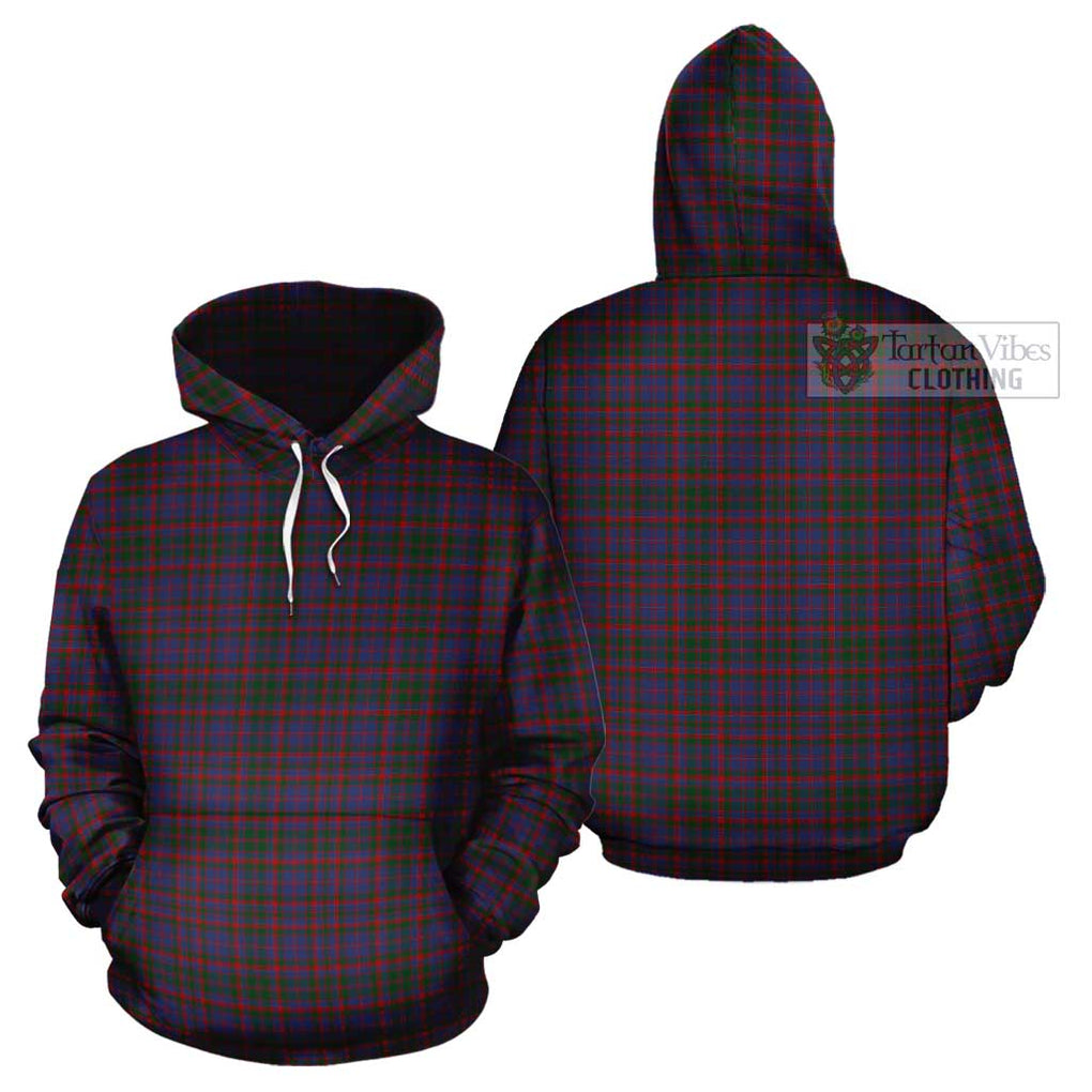 Cumming Tartan Cotton Hoodie Pullover Hoodie - Tartan Vibes Clothing