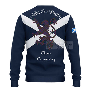 Cumming Tartan Lion Rampant Ugly Sweater Proudly Display Your Heritage with Alba Gu Brath and Clan Name