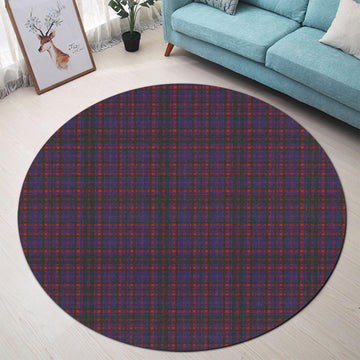 Cumming Tartan Round Rug