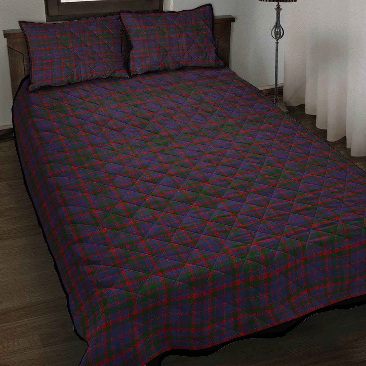 Cumming Tartan Quilt Bed Set - Tartan Vibes Clothing