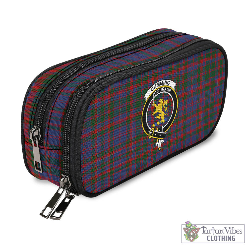 Tartan Vibes Clothing Cumming Tartan Pen and Pencil Case with Family Crest