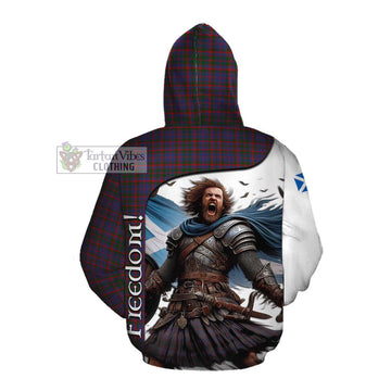 Cumming Crest Tartan Cotton Hoodie Inspired by the Freedom of Scottish Warrior