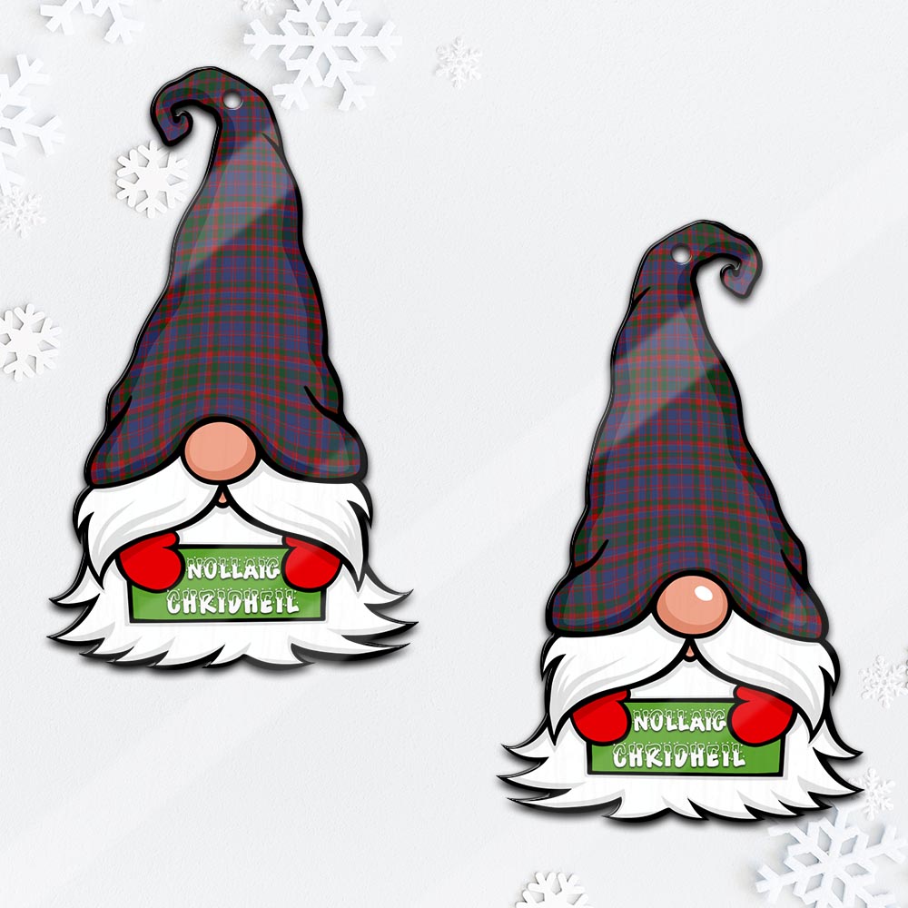 Cumming Gnome Christmas Ornament with His Tartan Christmas Hat - Tartan Vibes Clothing