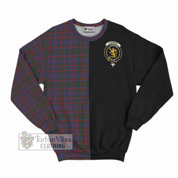 Cumming Tartan Sweatshirt with Family Crest and Half Of Me Style