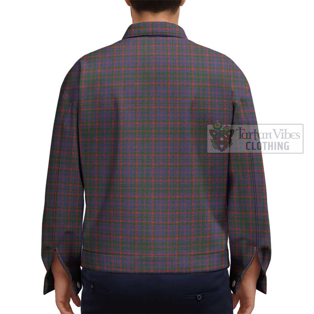 Cumming Tartan Unisex Lapel Cotton Jacket - Tartan Vibes Clothing