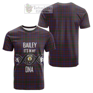 Cumming Tartan Cotton T-shirt with Family Crest DNA In Me Style