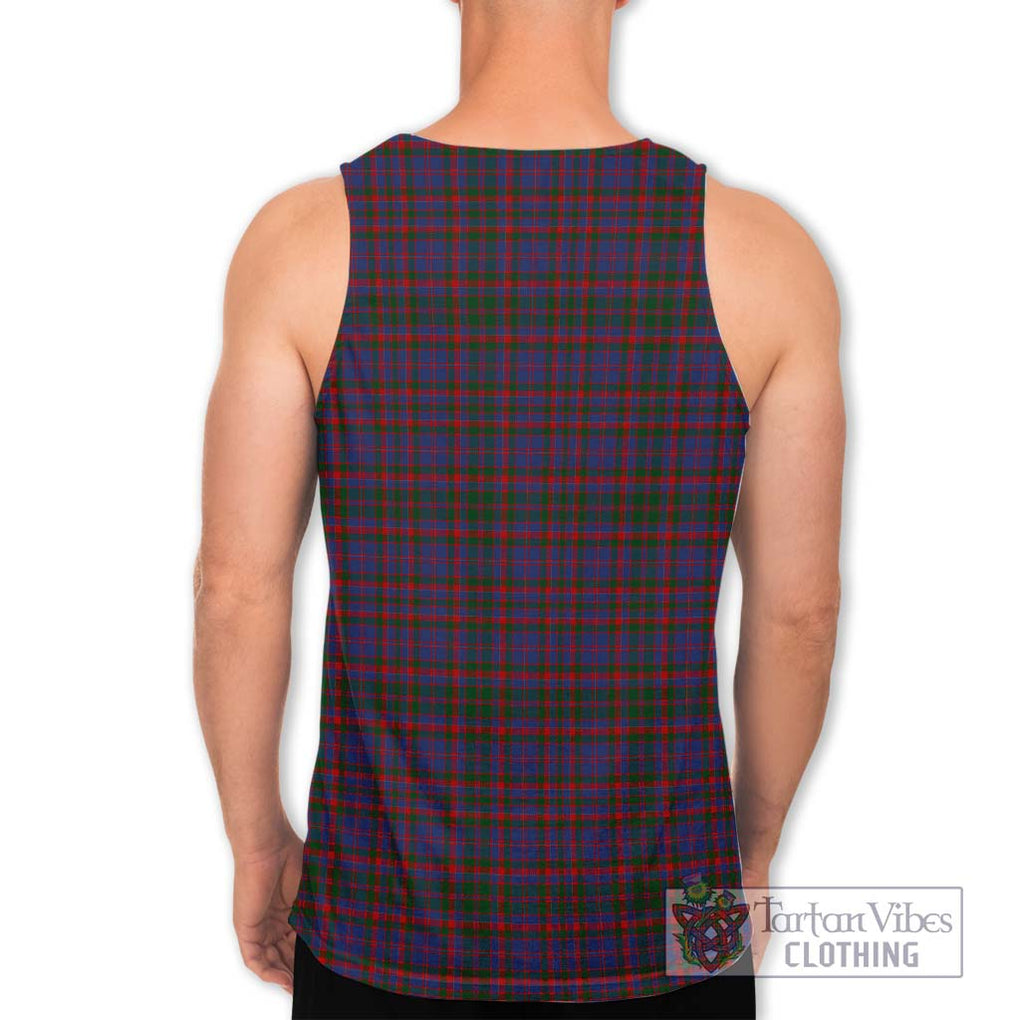 Cumming Tartan Men's Tank Top with Family Crest DNA In Me Style - Tartanvibesclothing Shop