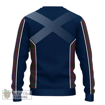 Cumming Tartan Ugly Sweater with Family Crest and Lion Rampant Vibes Sport Style