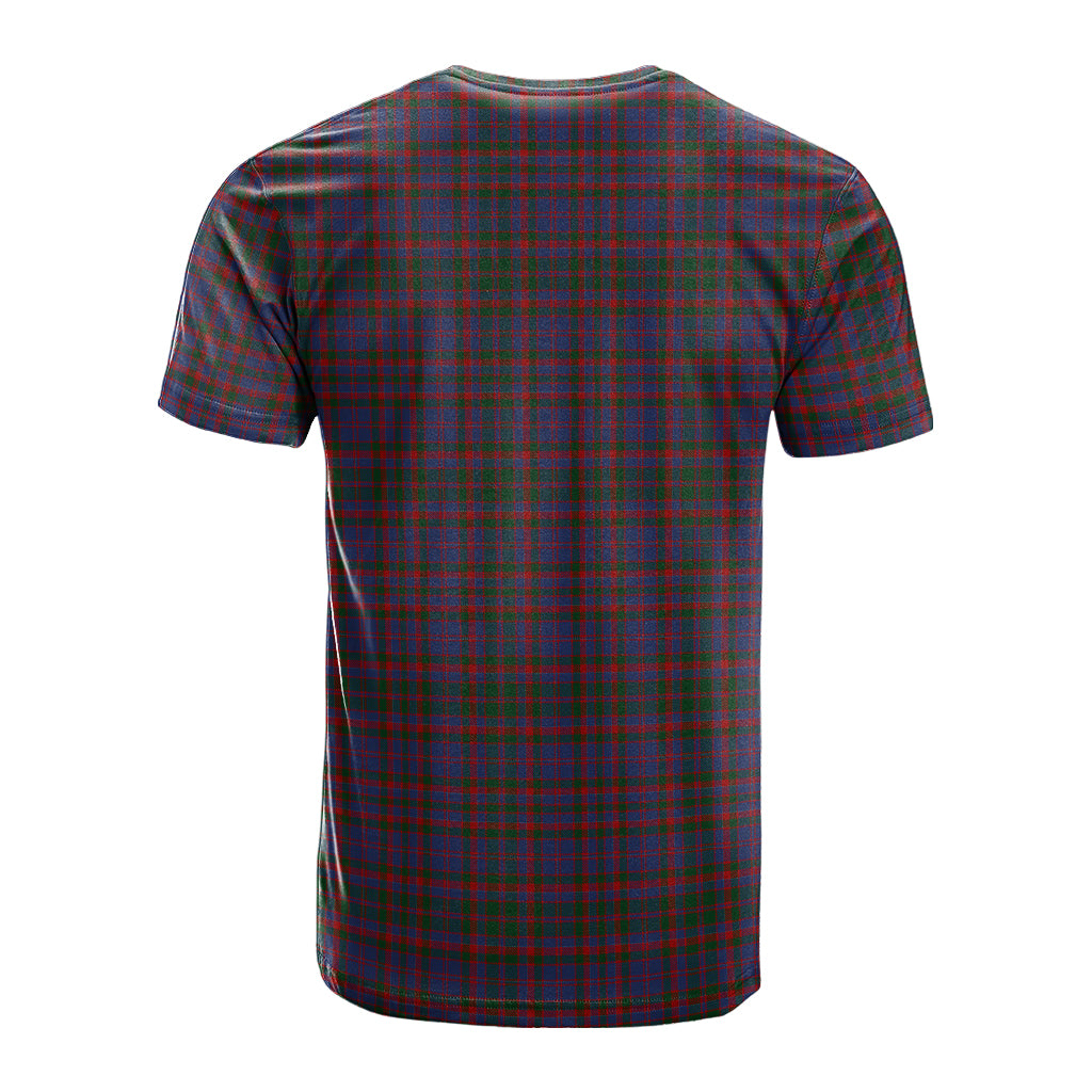 Cumming Tartan T-Shirt with Family Crest - Tartan Vibes Clothing