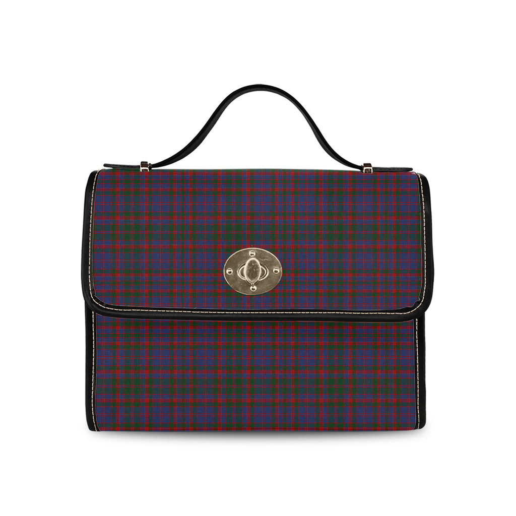 cumming-tartan-leather-strap-waterproof-canvas-bag