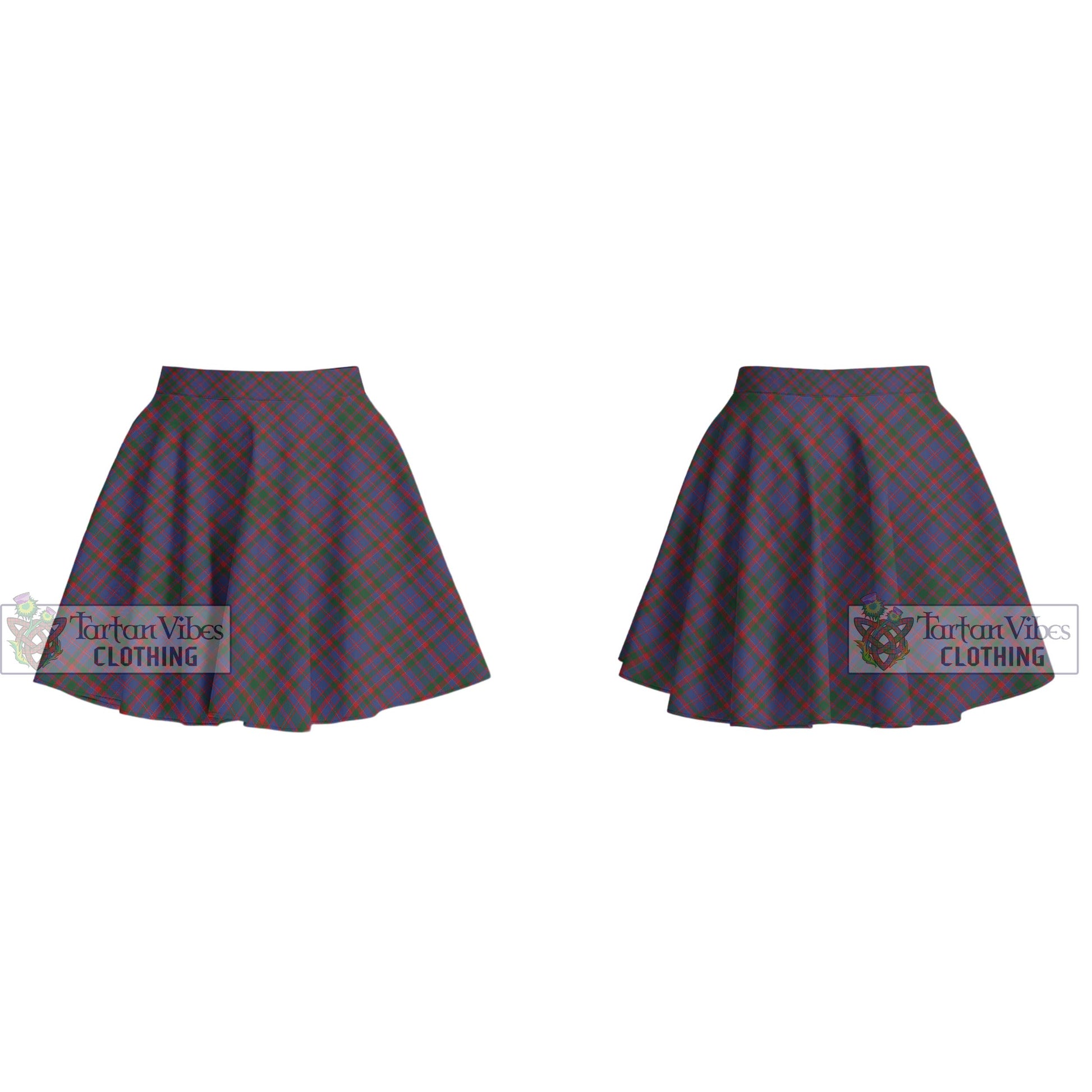 Tartan Vibes Clothing Cumming Tartan Women's Plated Mini Skirt