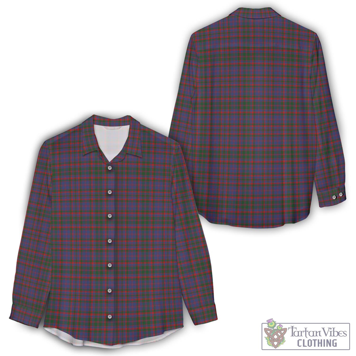 Cumming Tartan Womens Casual Shirt