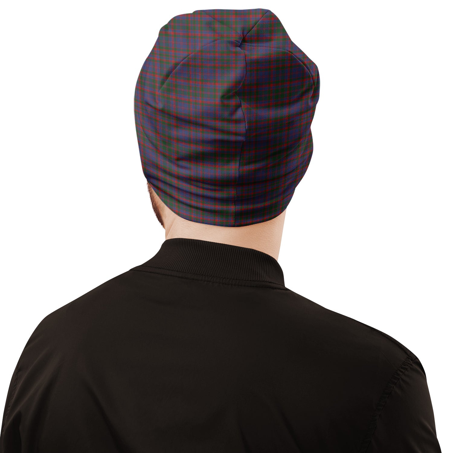 Cumming Tartan Beanies Hat with Family Crest - Tartan Vibes Clothing