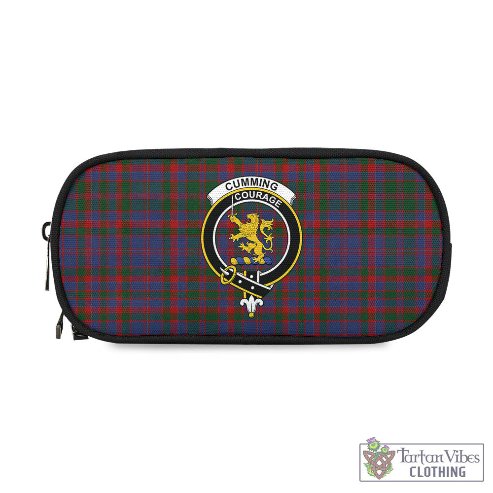 Tartan Vibes Clothing Cumming Tartan Pen and Pencil Case with Family Crest