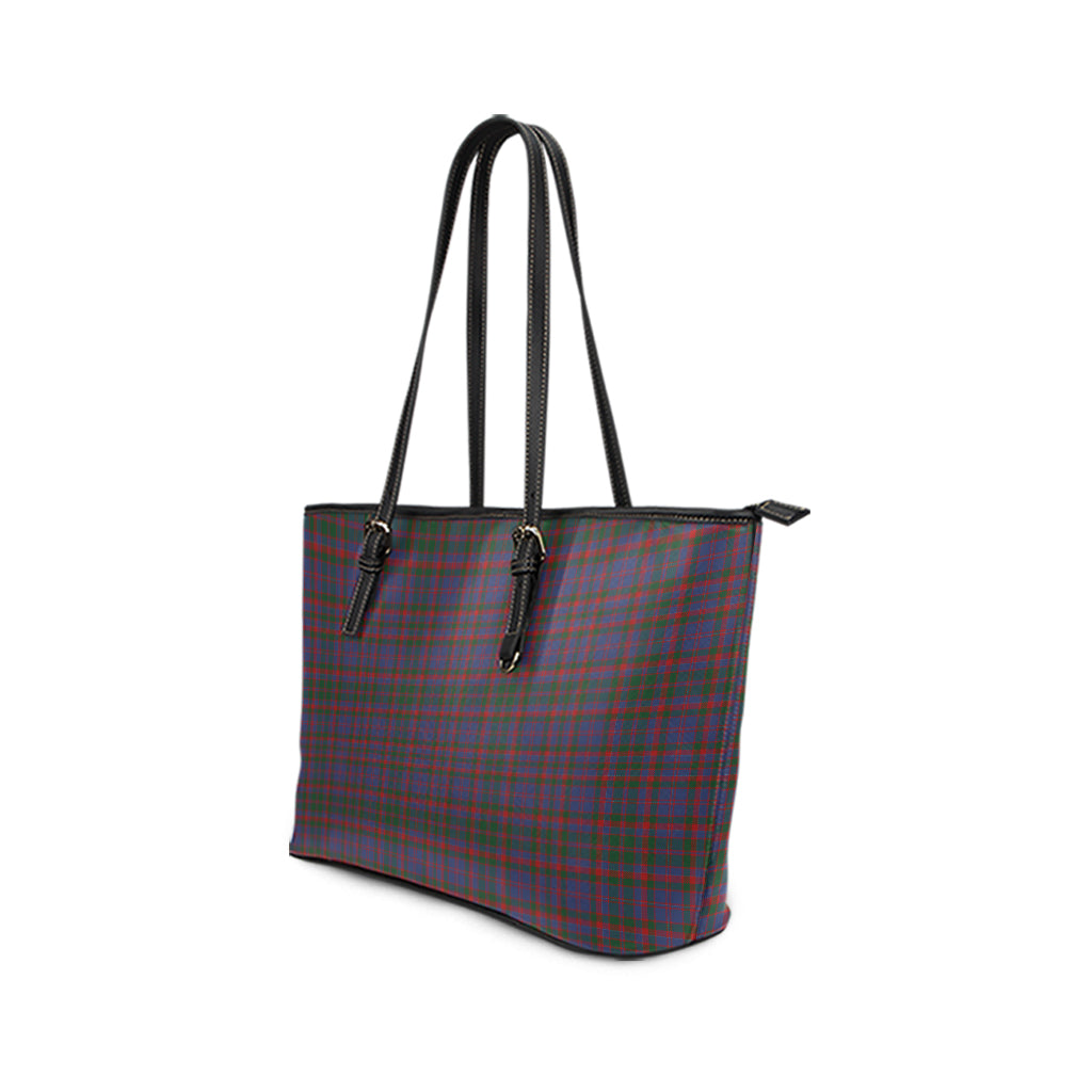 cumming-tartan-leather-tote-bag