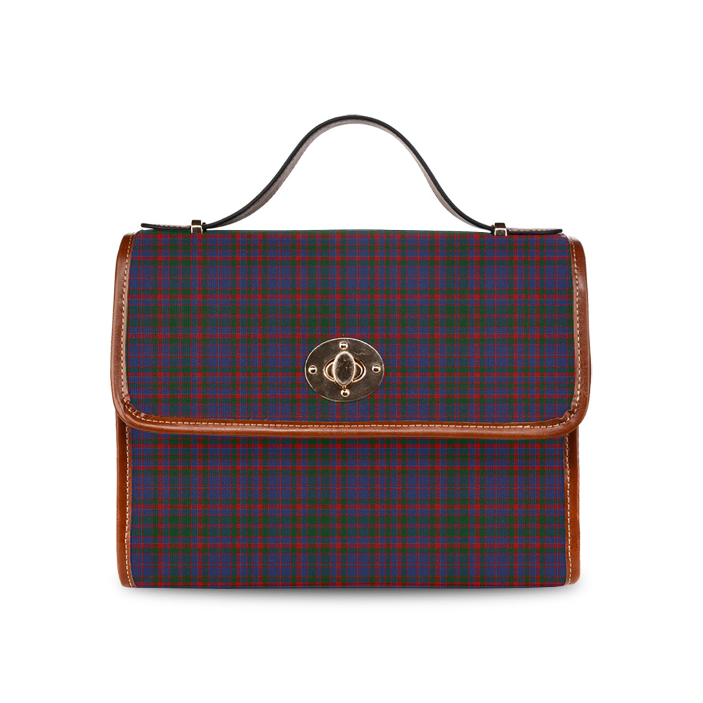 cumming-tartan-leather-strap-waterproof-canvas-bag