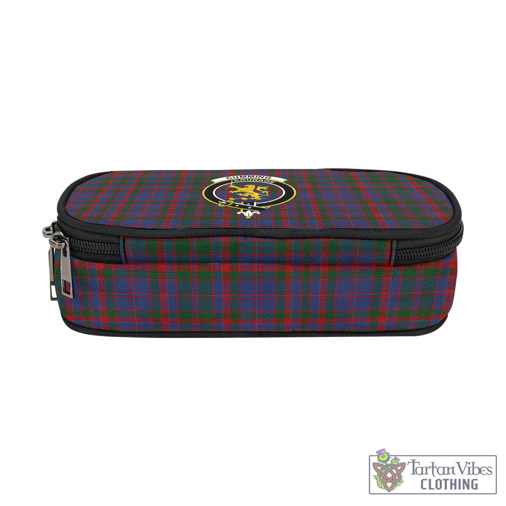 Tartan Vibes Clothing Cumming Tartan Pen and Pencil Case with Family Crest