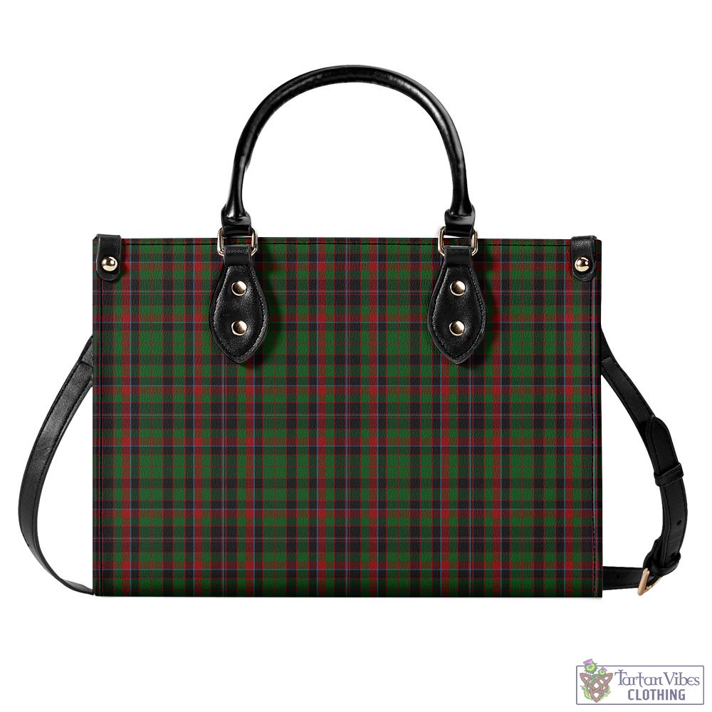 Tartan Vibes Clothing Cumming Hunting Tartan Luxury Leather Handbags