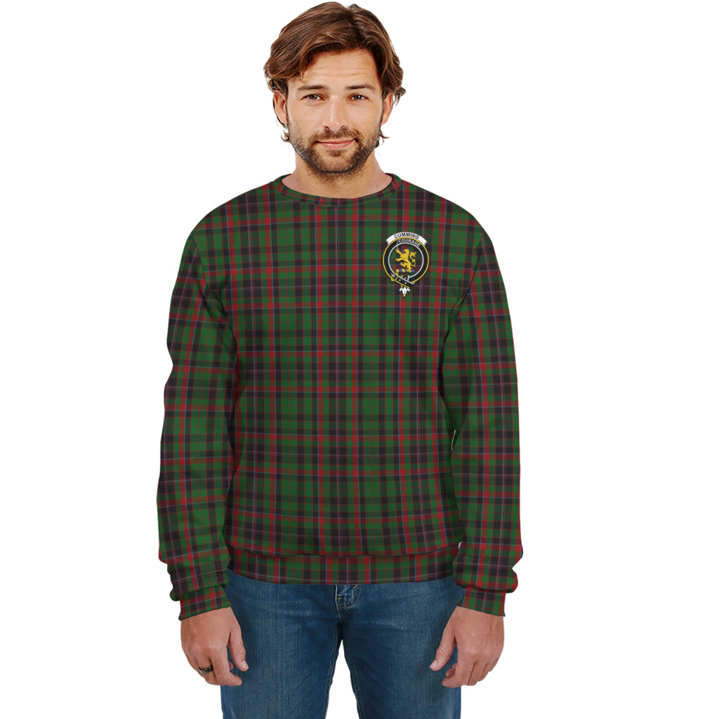 Cumming Hunting Tartan Sweatshirt with Family Crest Unisex - Tartan Vibes Clothing