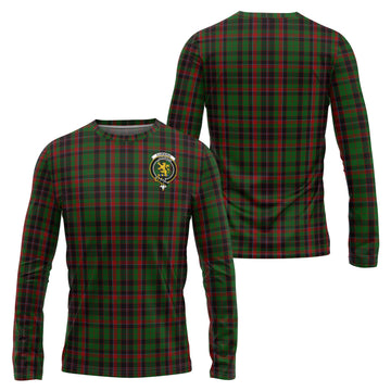 Cumming Hunting Tartan Long Sleeve T-Shirt with Family Crest