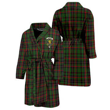 Cumming Hunting Tartan Bathrobe with Family Crest