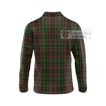 Cumming Hunting Tartan Long Sleeve Polo Shirt with Family Crest DNA In Me Style