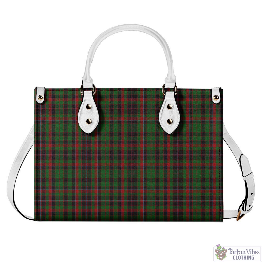 Tartan Vibes Clothing Cumming Hunting Tartan Luxury Leather Handbags