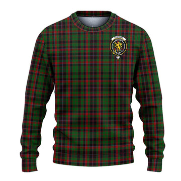 Cumming Hunting Tartan Ugly Sweater with Family Crest