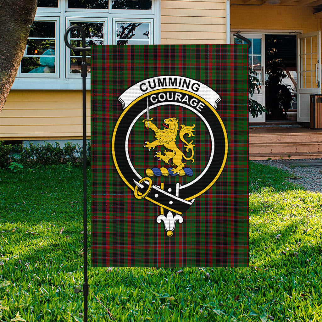 Cumming Hunting Tartan Flag with Family Crest - Tartan Vibes Clothing