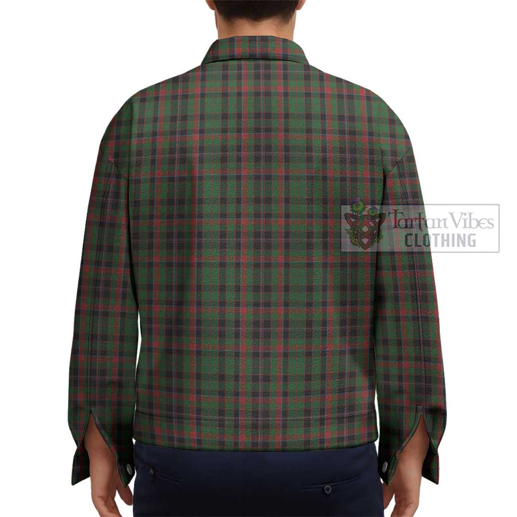 Cumming Hunting Tartan Unisex Lapel Cotton Jacket - Tartan Vibes Clothing