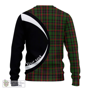 Cumming Hunting Tartan Ugly Sweater with Family Crest Circle Style