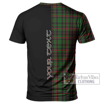 Cumming Hunting Tartan T-Shirt with Family Crest and Half Of Me Style