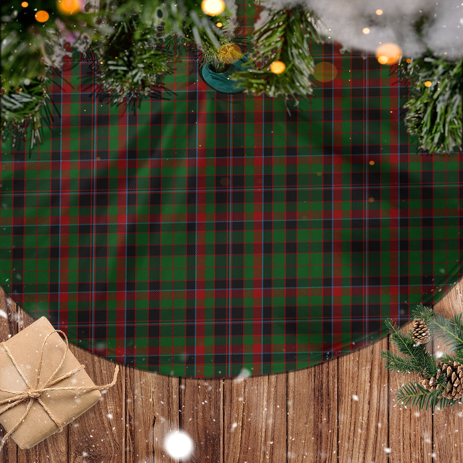 Cumming Hunting Tartan Christmas Tree Skirt - Tartanvibesclothing