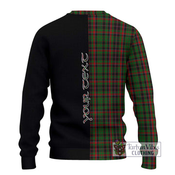 Cumming Hunting Tartan Ugly Sweater with Family Crest and Half Of Me Style