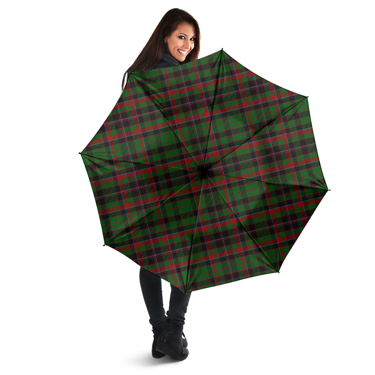 Cumming Hunting Tartan Umbrella - Tartanvibesclothing