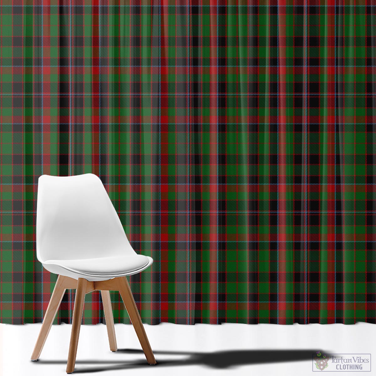 Cumming Hunting Tartan Window Curtain